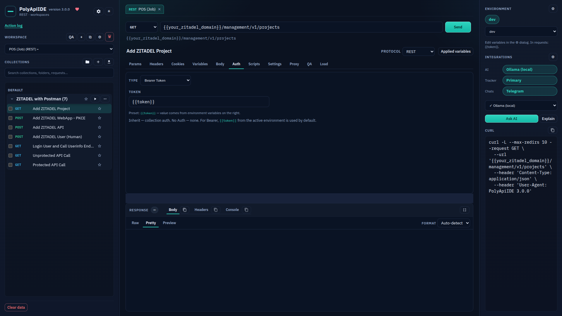 Request: Auth